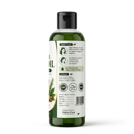 Hakimi Hair Oil bottle