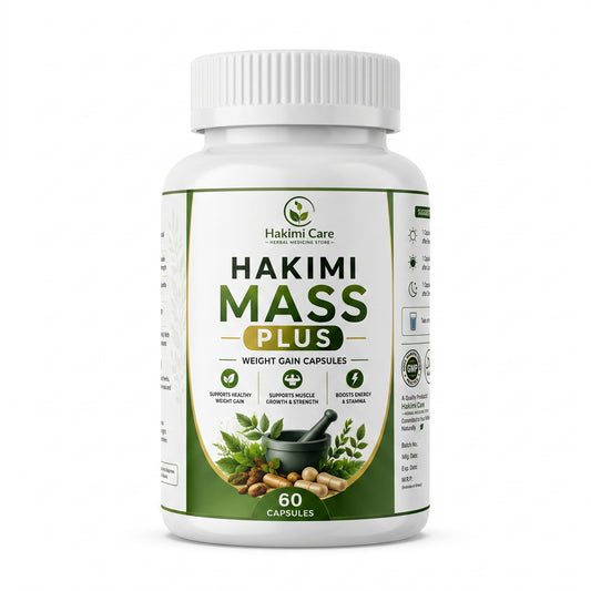 Hakimi Mass plus | Herbal weight gain capsules