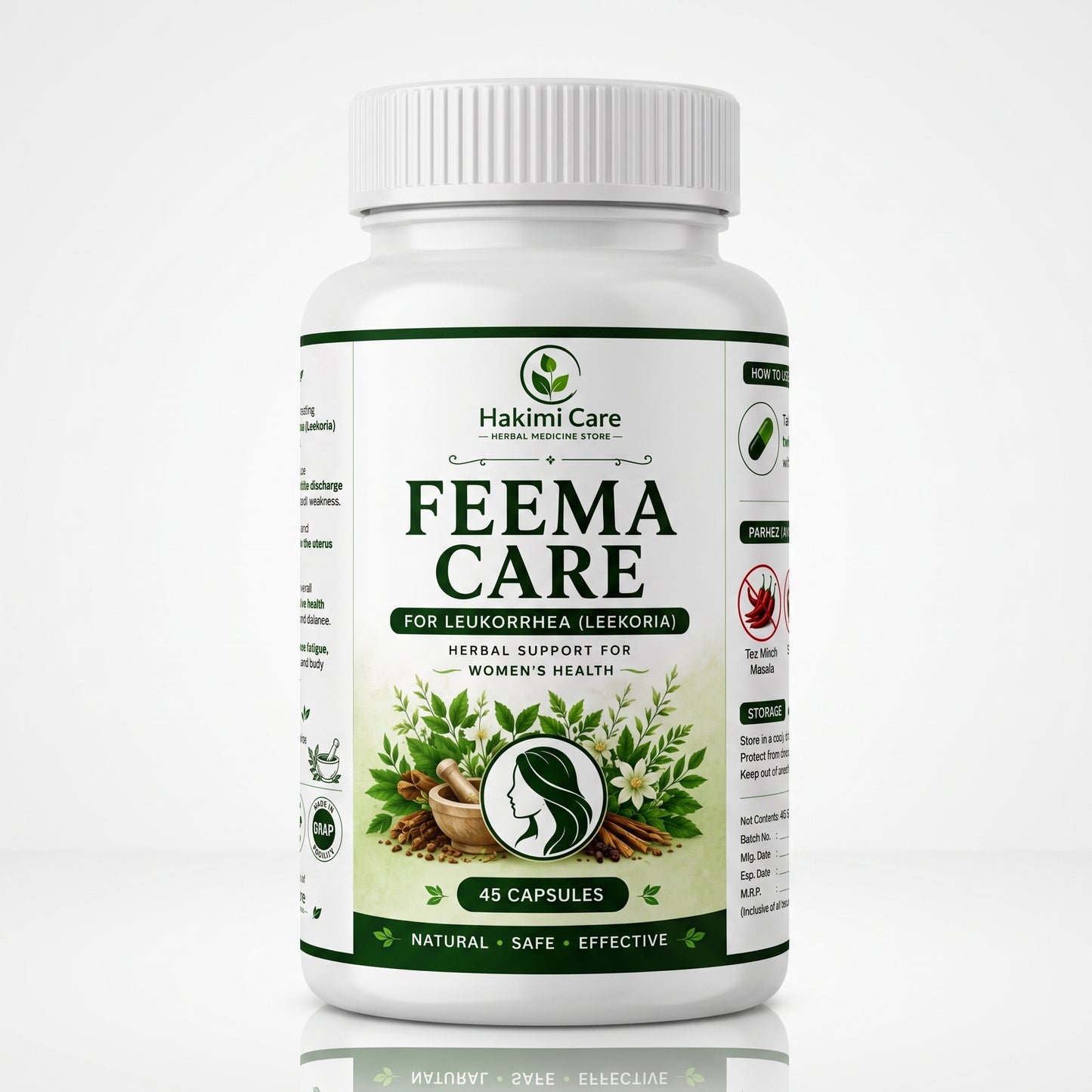 Ladies Feema Care capsules | Herbal medicine