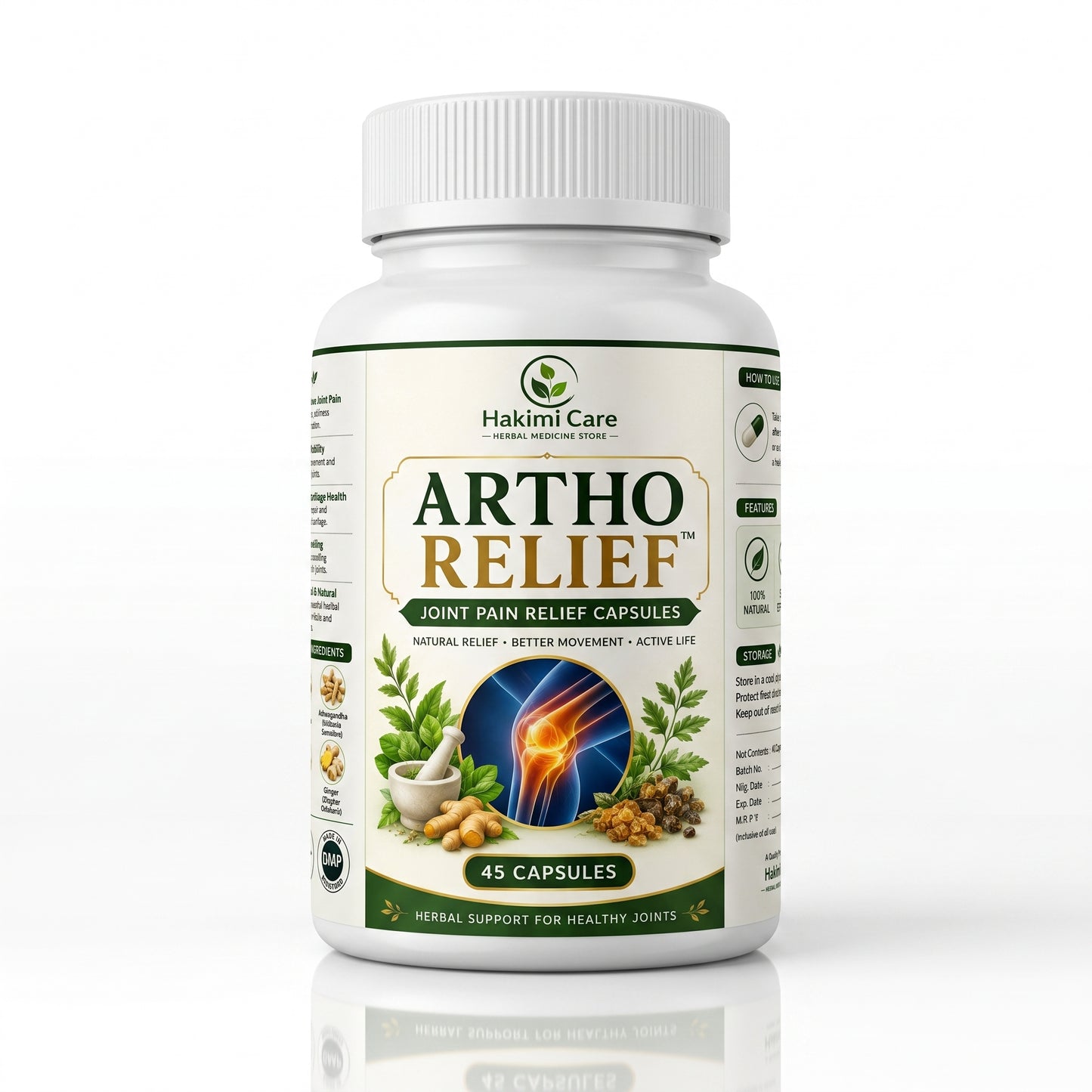 Artho Relief Joint Pain Relief Capsules | Herbal Medicine
