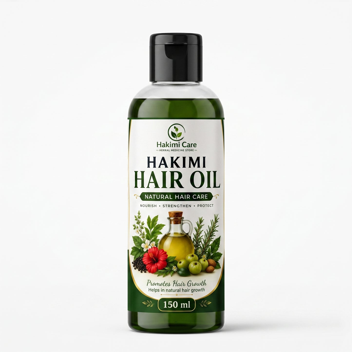 Hakimi Hair Oil bottle 